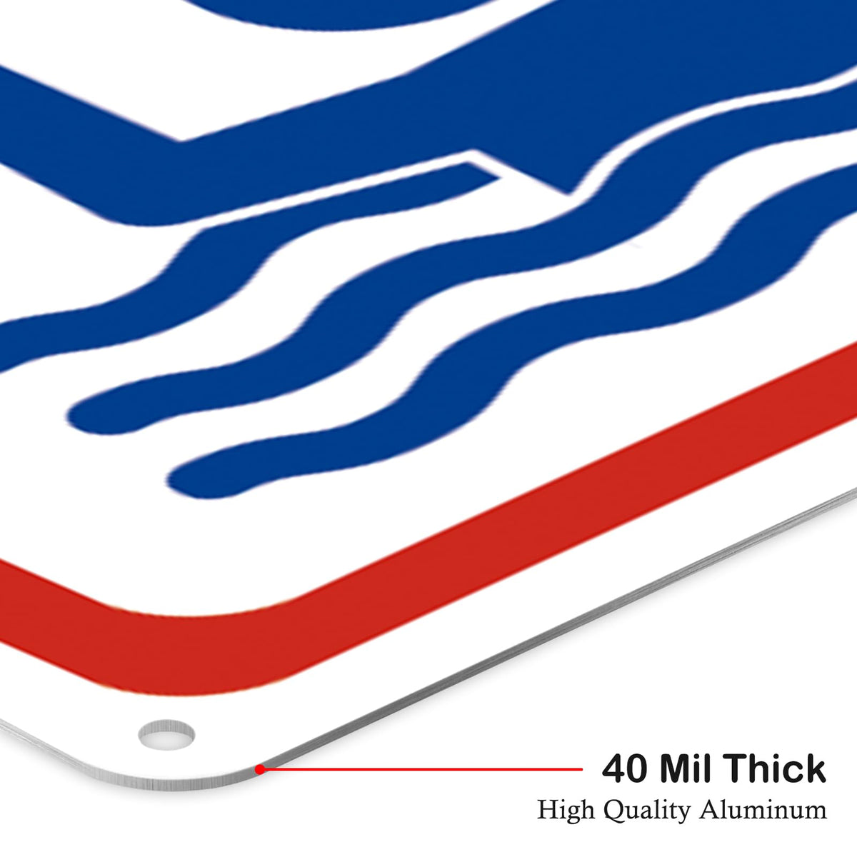 AzReference durable outdoor sign withstands weather for years.
