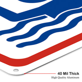 AzReference durable outdoor sign withstands weather for years.