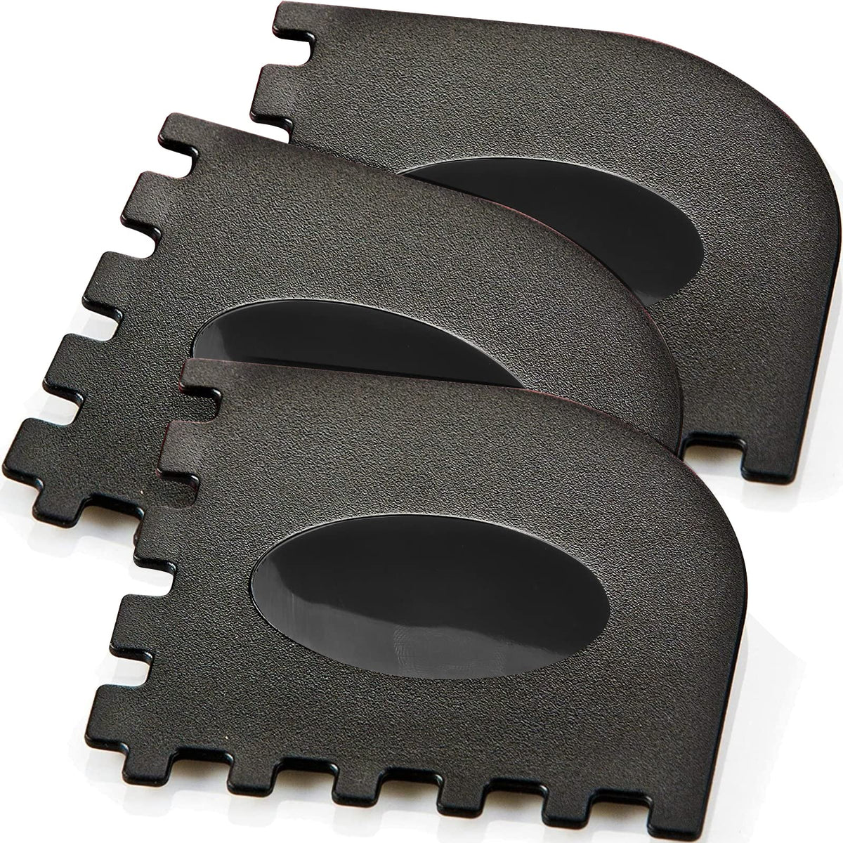 Azureblue 3-pack grill pan scrapers for quick grill pan cleaning