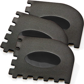 Azureblue 3-pack grill pan scrapers for quick grill pan cleaning