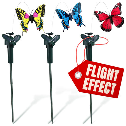 AZZORI flying centerpieces wings flutter in sunlight, brightening outdoor tables