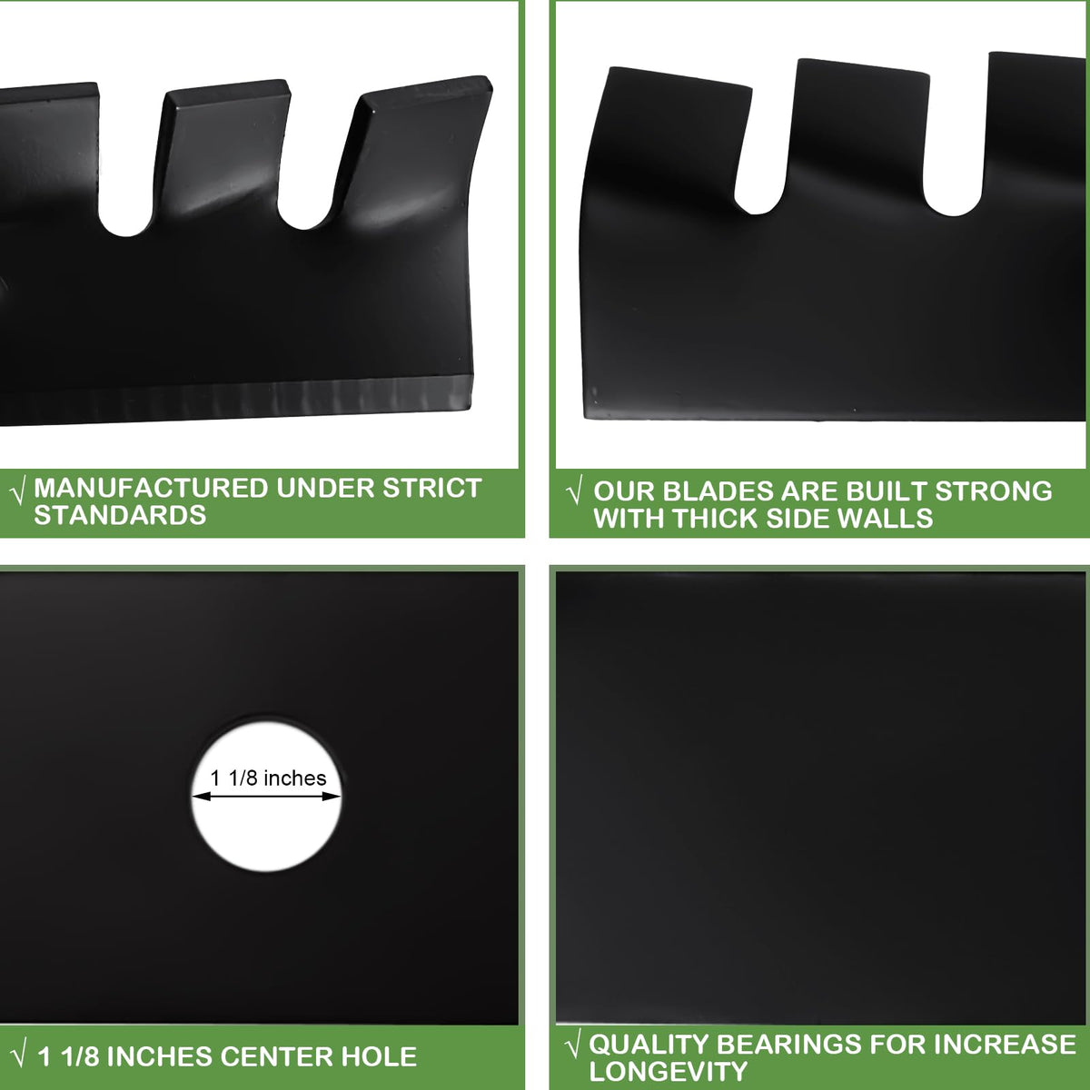 B1550/B1750 compatibility on 60-inch deck with Aeagle blade