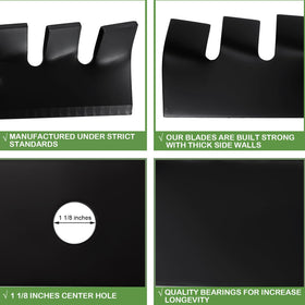 B1550/B1750 compatibility on 60-inch deck with Aeagle blade