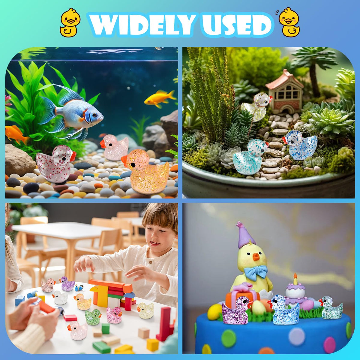 Babelshar mini ducks pack delivers 100 pieces in ten colors
