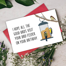 Bablira nature lovers card with blank interior for personal messages