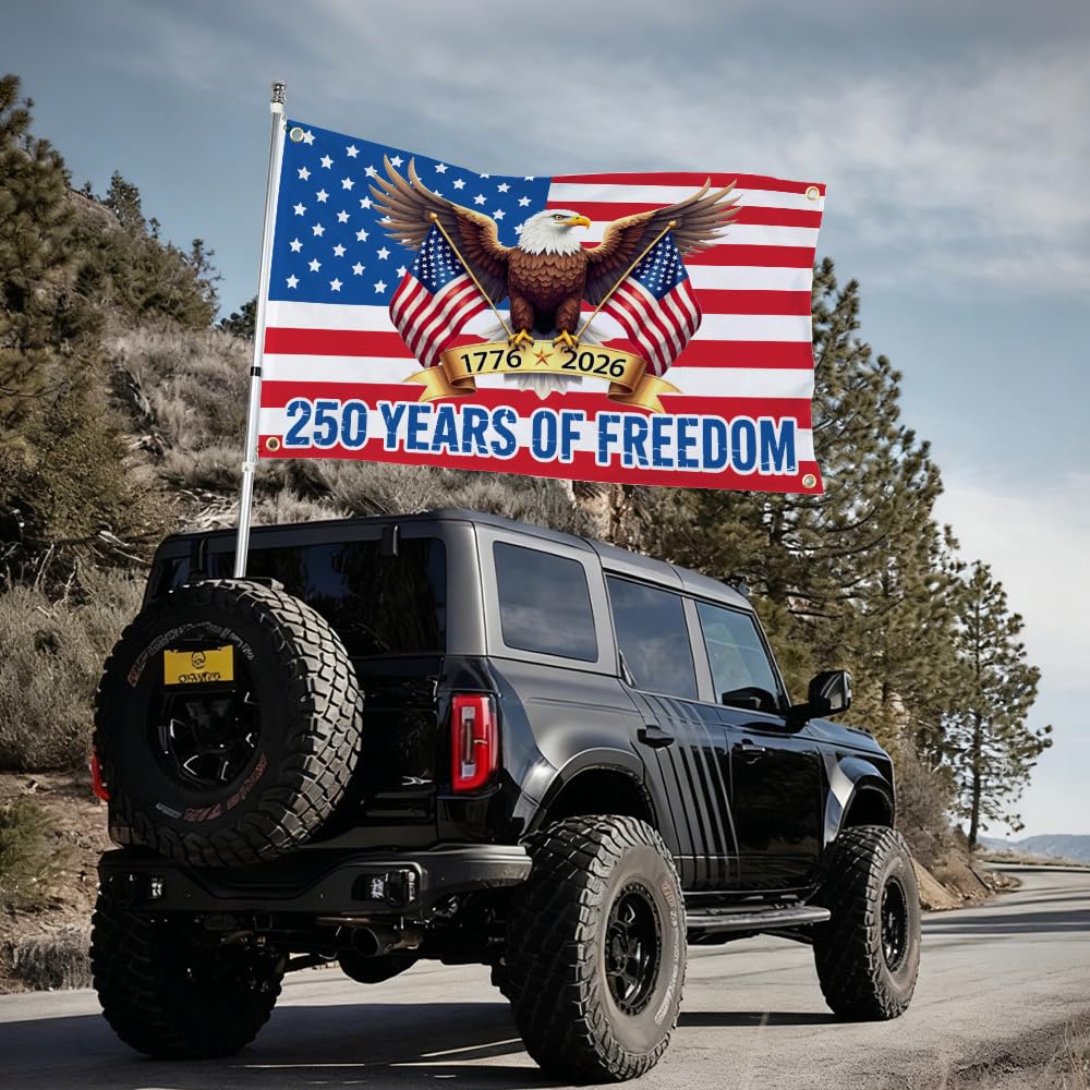 Baccessor banner with metal anti-skid hooks for secure mounting.