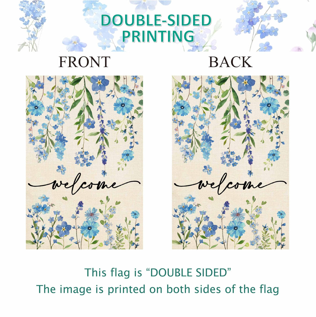 Baccessor brand story: designer Ms. Chen on a festive garden decor flag