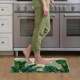 Baccessor Burlap surface helps capture debris while keeping foot traffic clean.