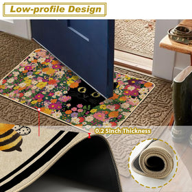 Baccessor indoor-outdoor mat suits porches and patios.