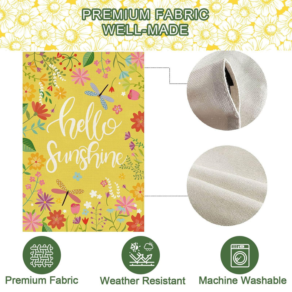 Baccessor Durable printed colors stay vibrant across spring and summer