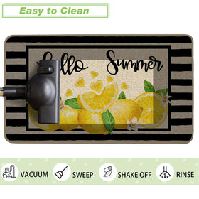 Baccessor Easy-clean doormat, quick shake, hose off, no fuss.