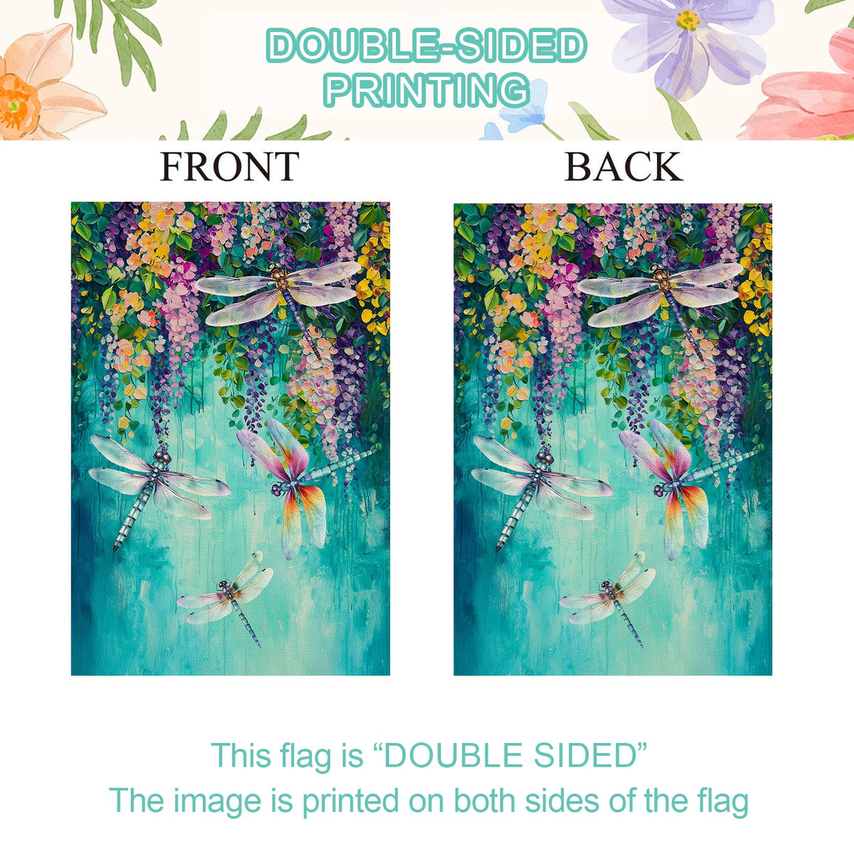 Baccessor outdoor flag with clip and stopper secures on windy days.