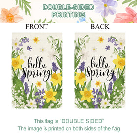 Baccessor Hello Spring flag anti-skid top tab for secure display