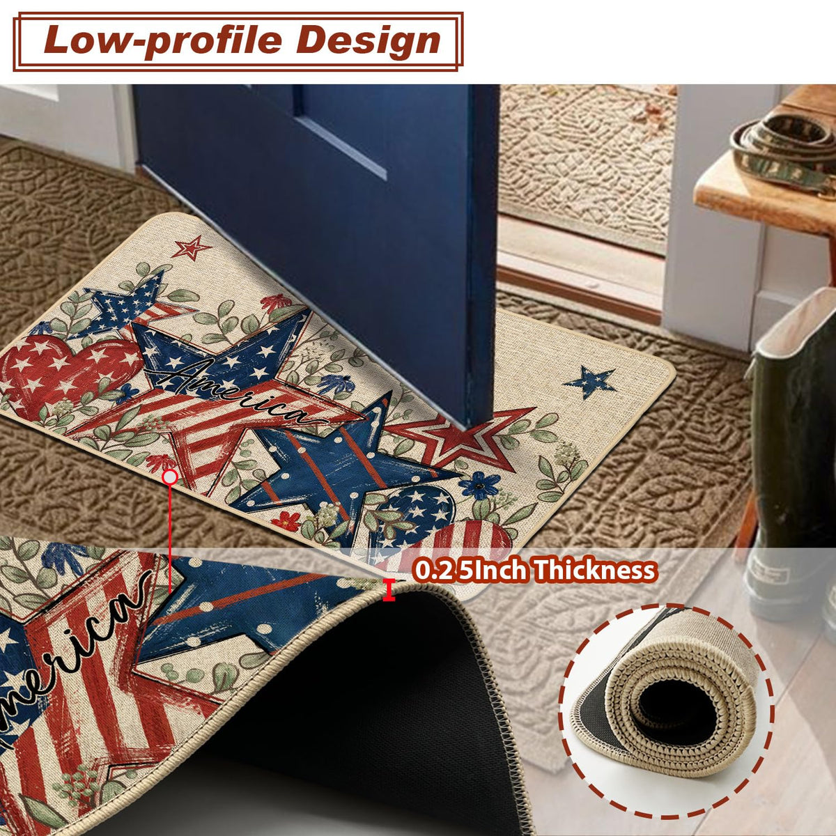 Baccessor indoor outdoor decoration versatile for porch, entry, and kitchen.