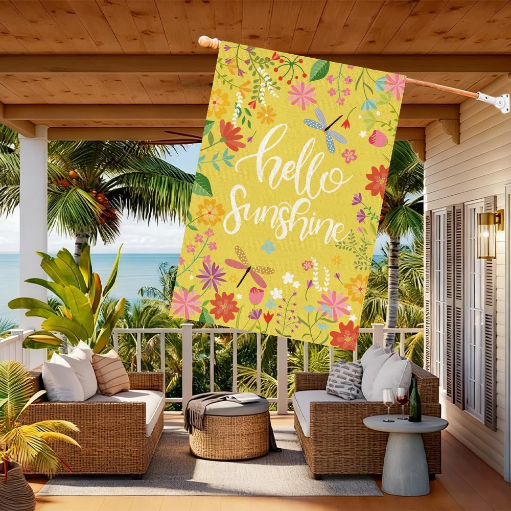 Baccessor Large 28x40 inch flag captures attention from a distance