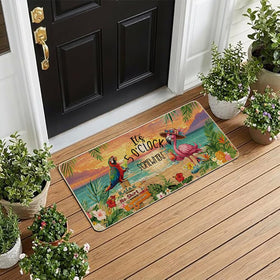 Baccessor porch entryway decor featuring beach vibes adds seasonal charm.