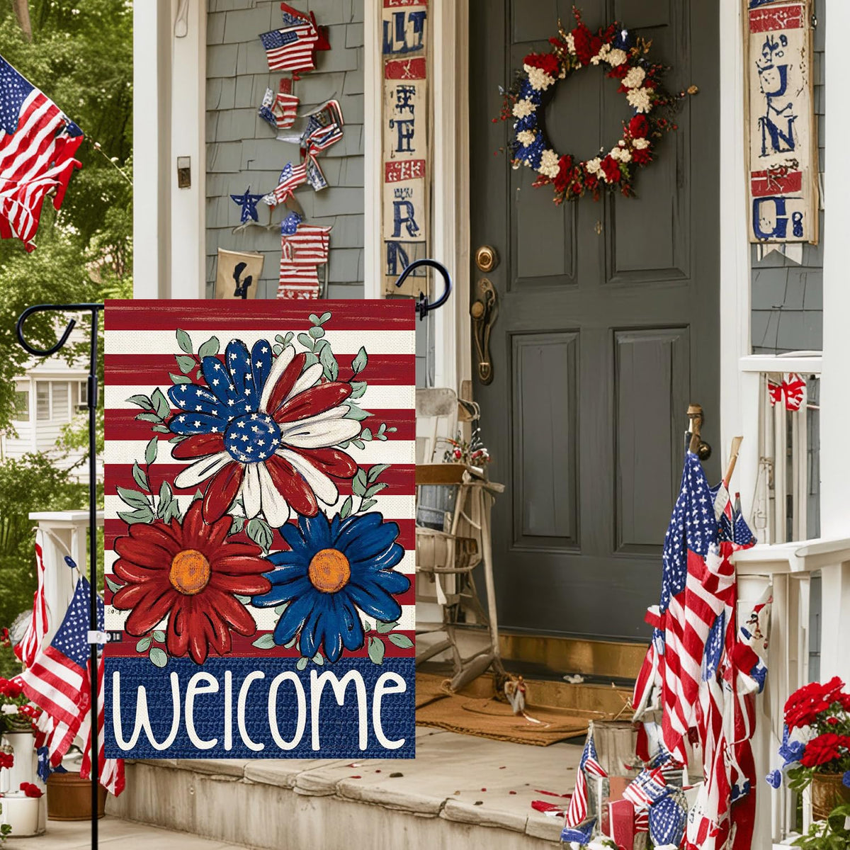Baccessor outdoor decoration for patios and yards during summer holidays
