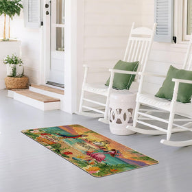 Baccessor easy-clean doormat withstands rain and snow while staying stylish.