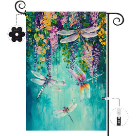 Baccessor seasonal decor flag perfect for spring and summer celebrations.