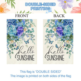 Baccessor Spring flag ready for porch or garden display