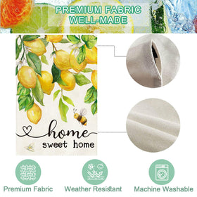 Baccessor outdoor yard flag designed to endure weather while keeping color.