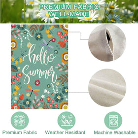 Baccessor spring seasonal garden flag adding color to gardens