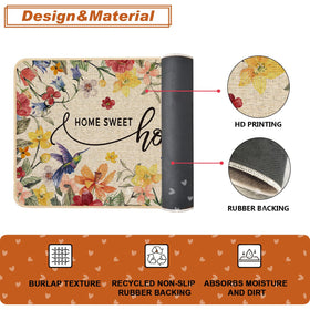 Baccessor spring summer flowers brighten doorways and seasonal mood.
