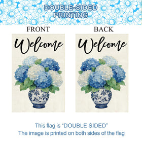 Baccessor spring summer decor flag brightens gardens and entryways.