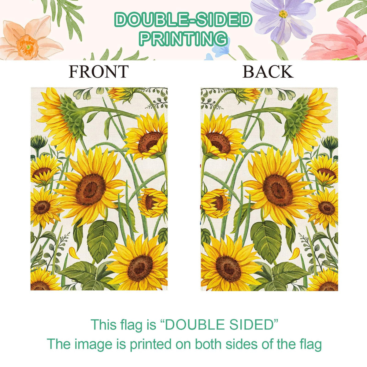 Baccessor flagpole area with anti-skid sleeve keeps flag steady.