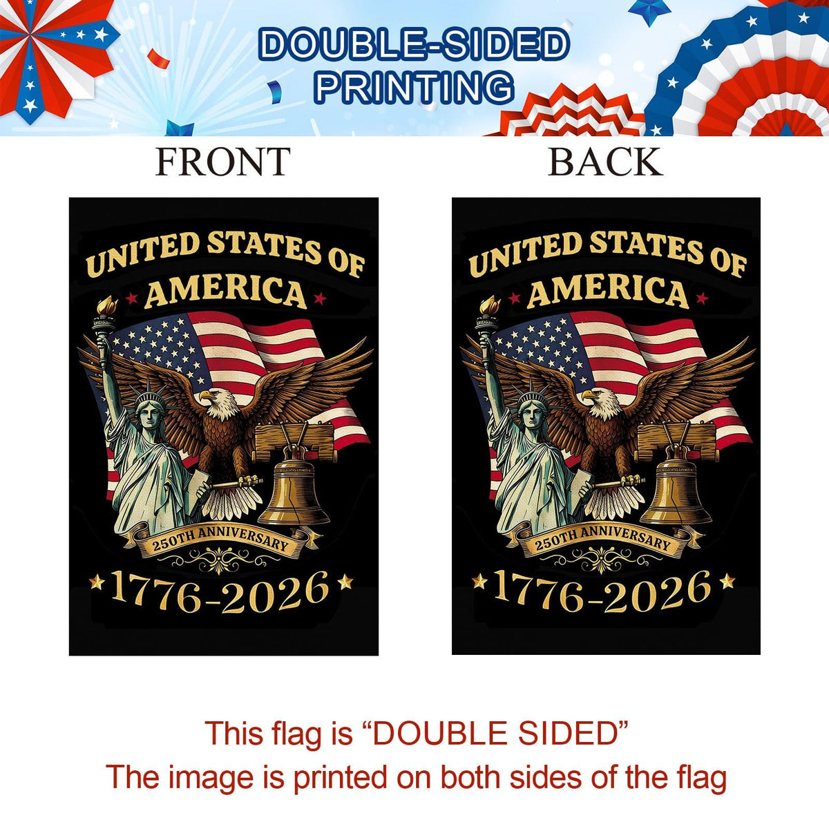 Baccessor top sleeve design fits standard flag poles for easy mounting.