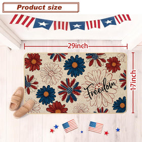 Baccessor weather-ready doormat withstands rain and snow outdoors.