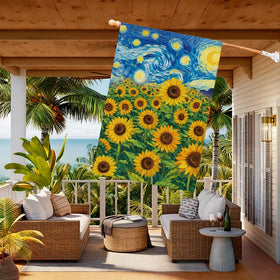 Baccessor weatherproof flag with durable stitching for year-round outdoor use