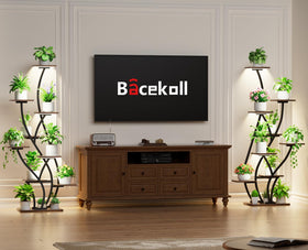 BACEKOLL grow-light panel ensures consistent light for indoor seedlings and low-light plants.