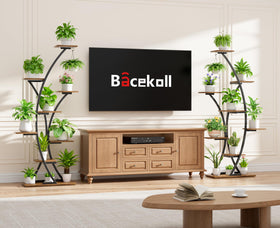 BACEKOLL iron frame provides sturdy support for pots