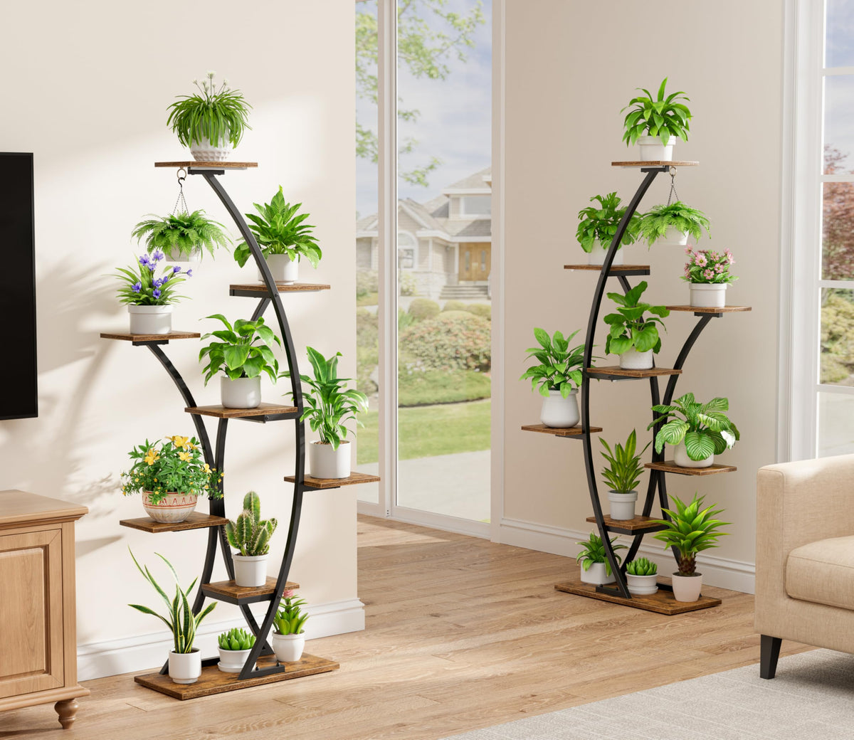 BACEKOLL vertical design fits into corners and balconies