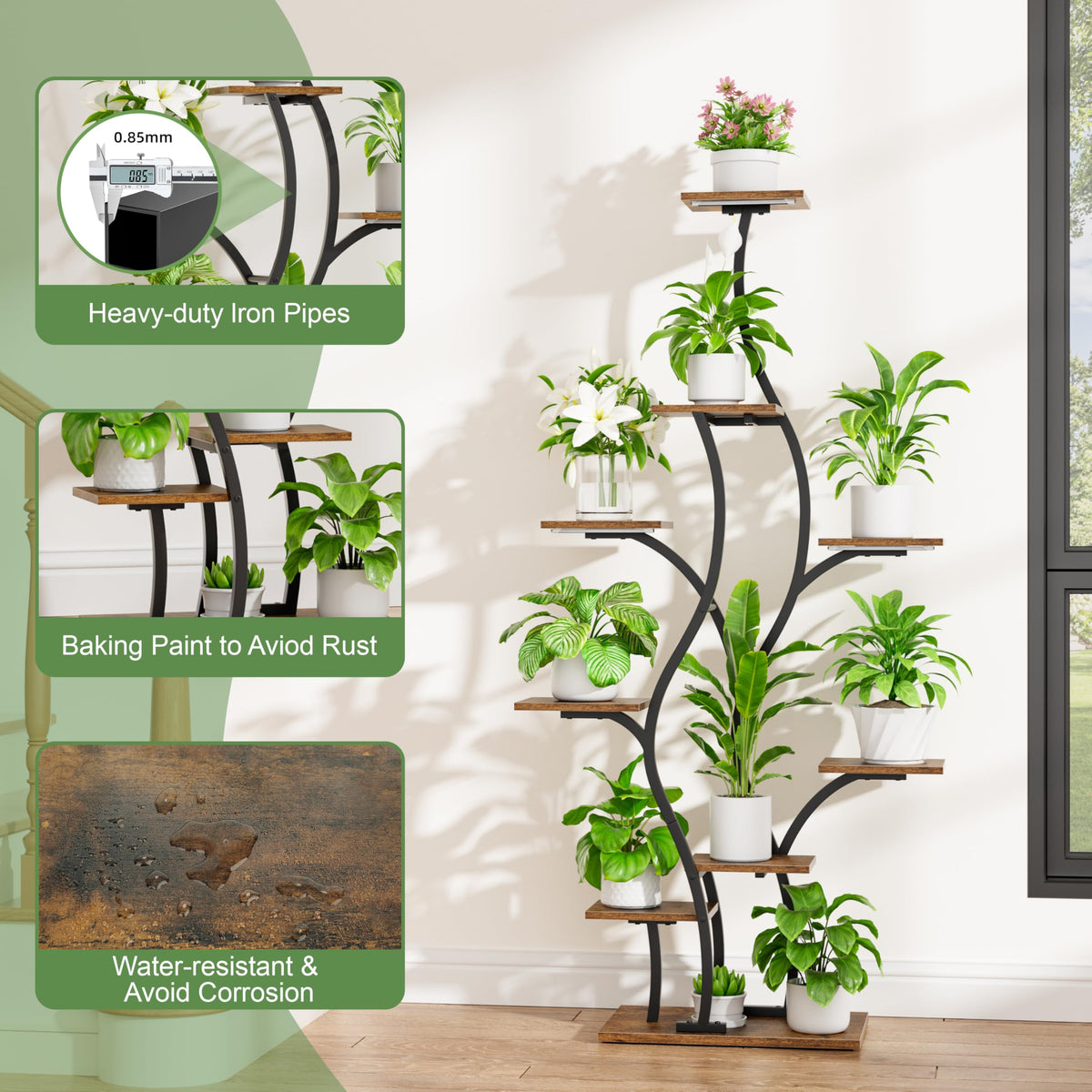 BACEKOLL easy assembly with wall straps for added safety around kids and pets.