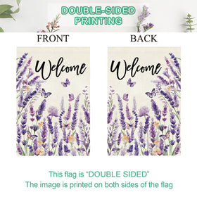 Baccessor top sleeve flag supports standard poles for quick setup.