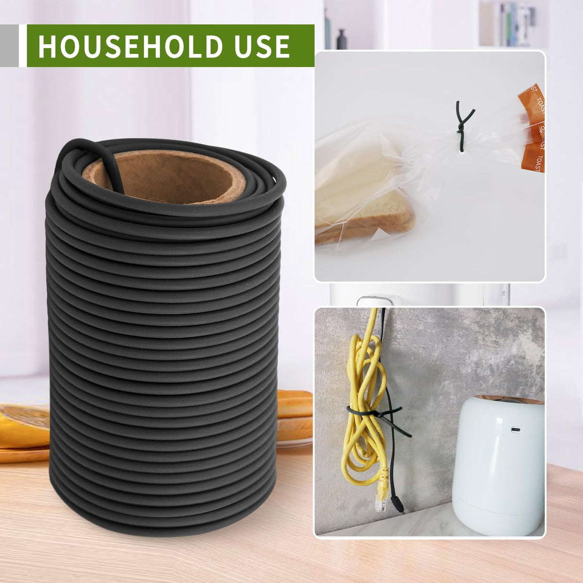 Bacetuao easy-twist fix plant wire in action offers quick adjustments.