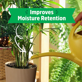 Back to the Roots aerated soil vermiculite promotes healthier roots through better soil structure.