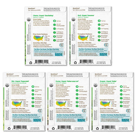 Back to the Roots organic seed bundle for beginner-friendly planting