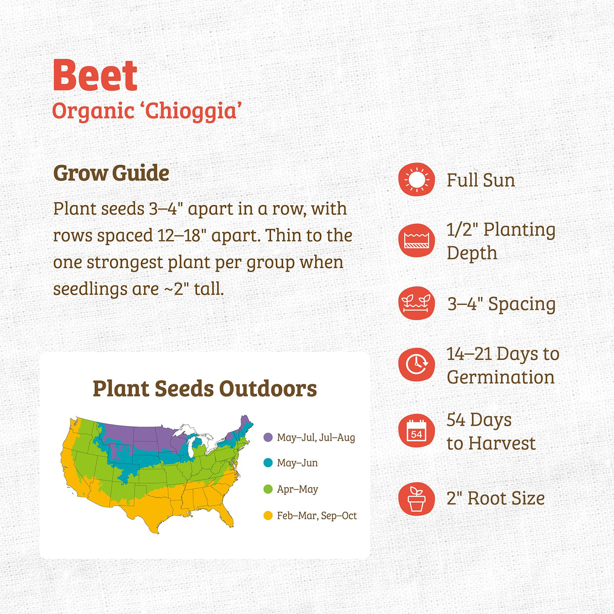 Back to the Roots organic seed packaging with clear labeling for confident planting