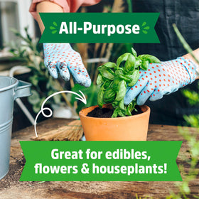 Back to the Roots peat-free potting mix with worm castings supports root health