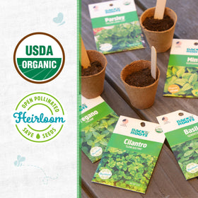 Back to the Roots seed packets garden collection for year-round gardening and easy germination