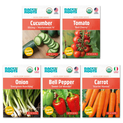 Back to the Roots variety seed pack for year-round planting and easy growing.
