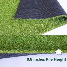 Backontro realistic grass turf UV-resistant fibers stay vibrant outdoors.