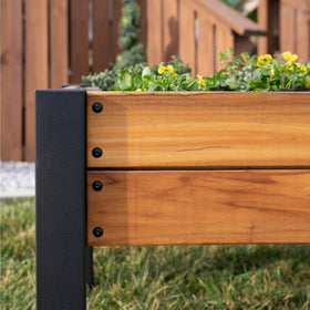 Backyard Discovery natural tung oil finish enhances water resistance and color