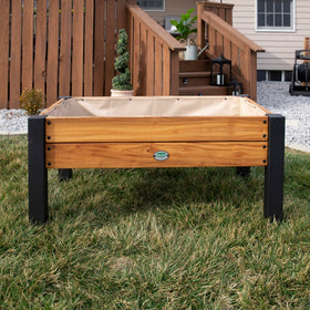 Close-up of Backyard Discovery teak wood grain showcasing natural beauty