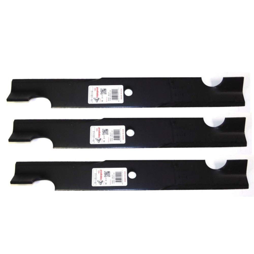 Bad Boy 48'' deck blade replacement for ZT/MZ/CZT models; durable and long-lasting.