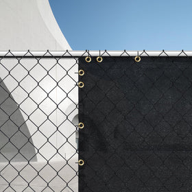 BADAO privacy screen creates wind and dust barrier for patios