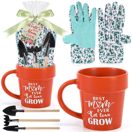 Baderke gardening mug plant pot: cozy plant-themed cup for daily gardening rituals.